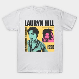 vintage 90s lauryn hill fanwork T-Shirt